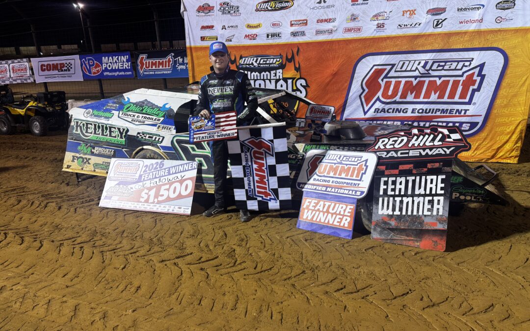 Cole Falloway Scores First Summit Modified Win Of 2026 At Red Hill