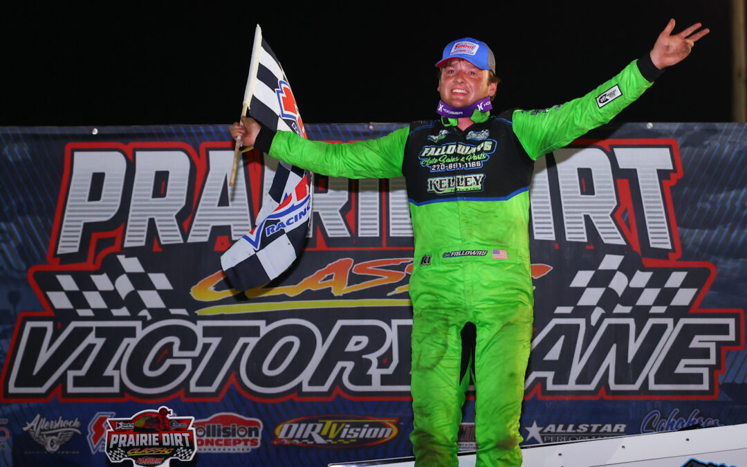 Cole Falloway Dominates At Fairbury To Win Modified Prairie Dirt Classic
