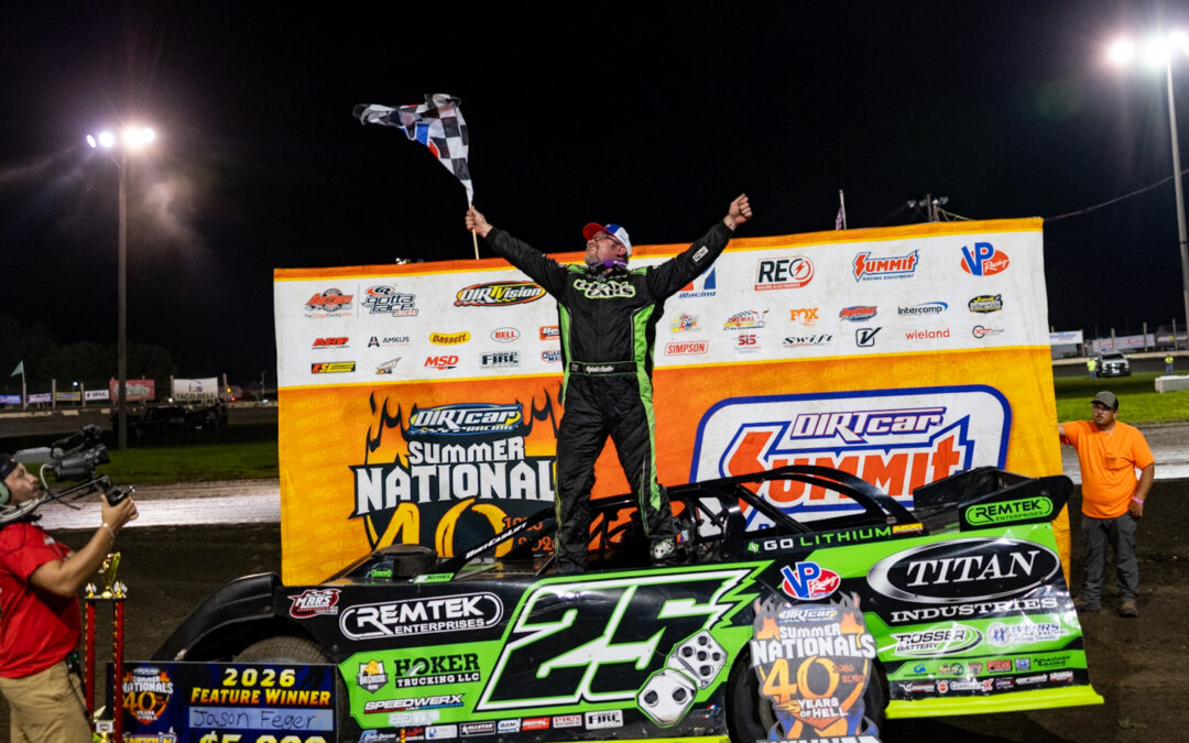 Jason Feger Earns Milestone Summer Nationals Win No. 40 At Lincoln