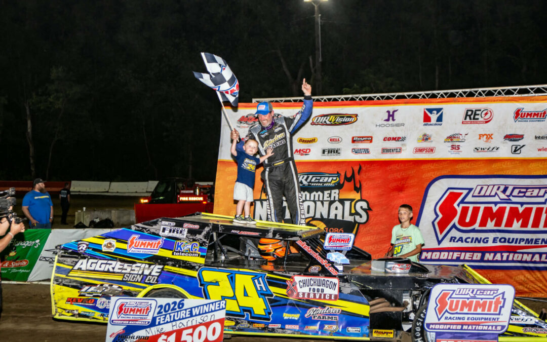 Mike Harrison Dominates Highland For Summit Modified Career Win No. 64
