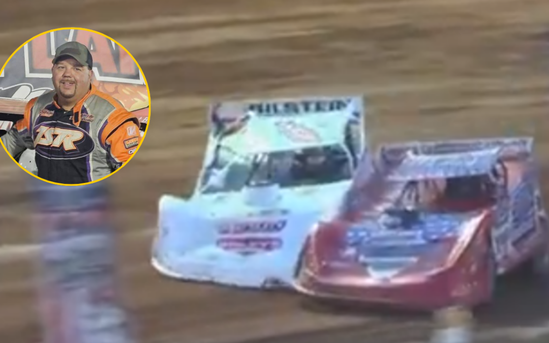 Jeff Smith Calls For Bobby Pierce To Get “Stuffed In The Fence” After Contact With Tanner English During Heat Race At Cedar Lake Speedway