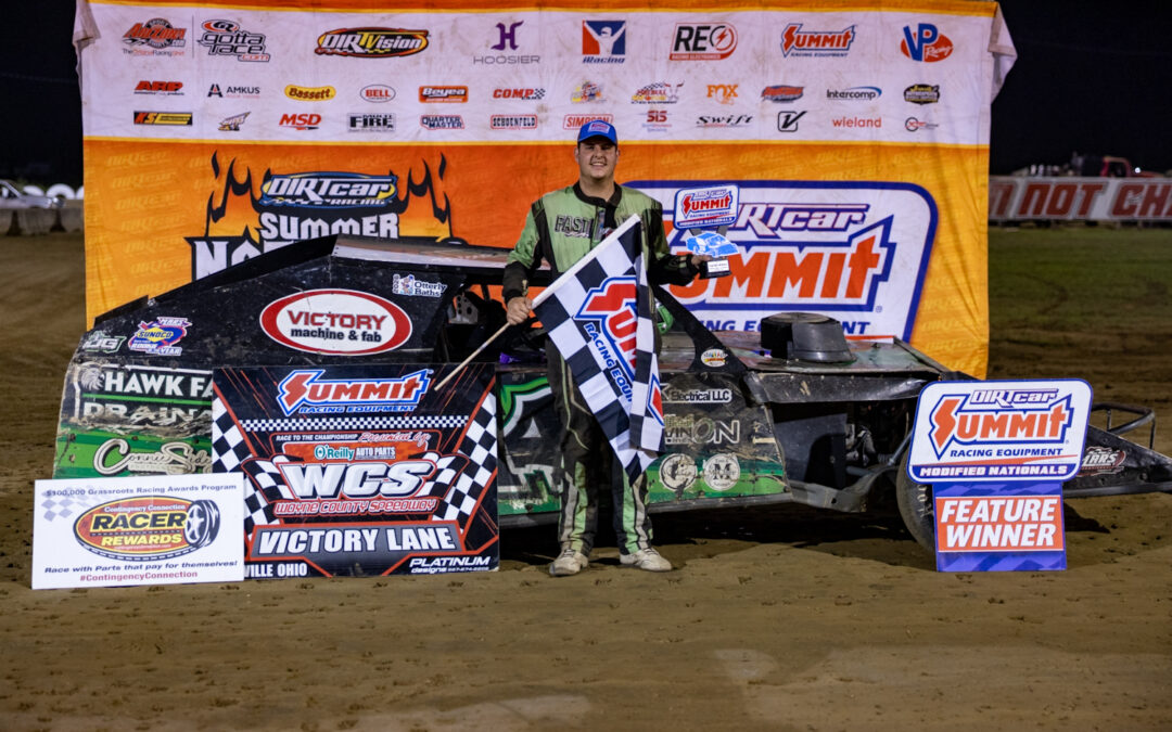 Dalton Lane Returns To Summit Modified Victory Lane At Wayne County