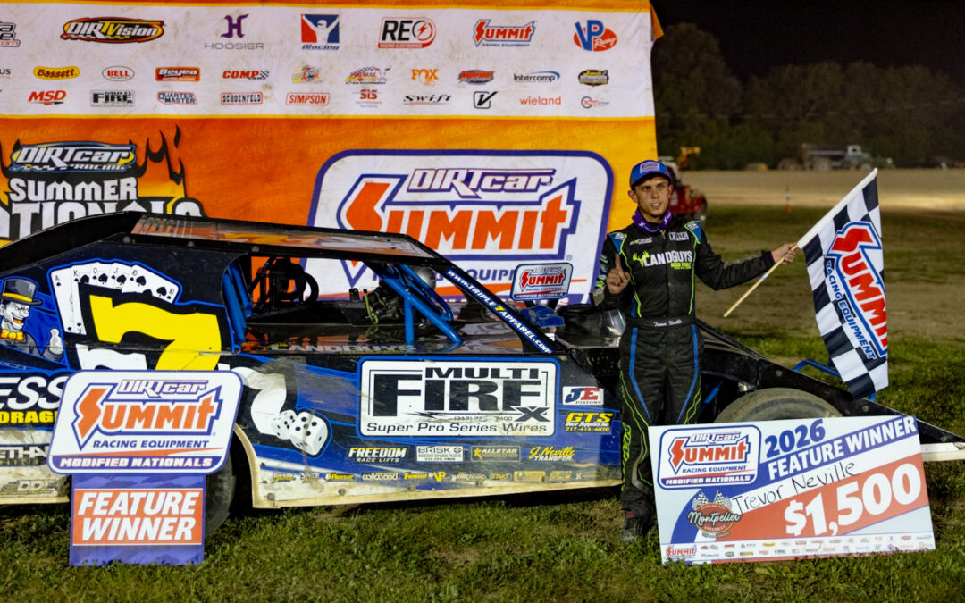 Trevor Neville Earns Seventh Career Summit Modifieds Win At Montpelier