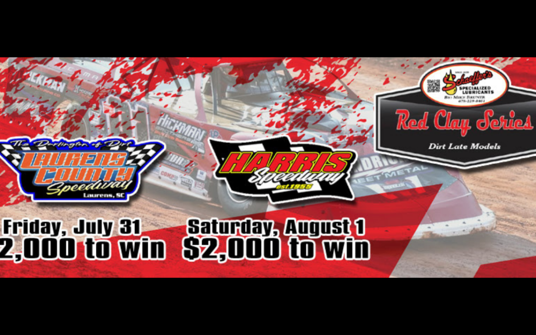 Doubleheader In The Carolinas Awaits Red Clay 602 Late Model Series Competitors On July 31-August 1