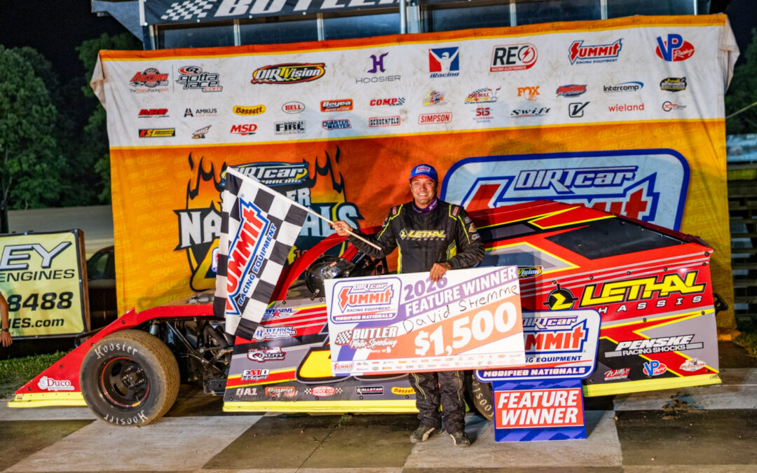 David Stremme Goes Back-to-Back With Summit Modifieds At Butler Motor Speedway