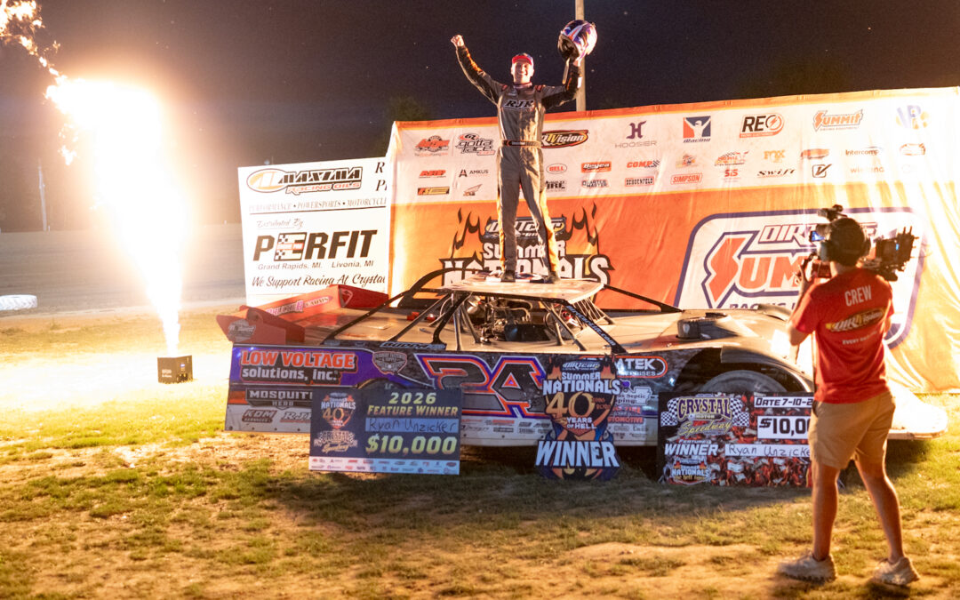 Ryan Unzicker Returns To Summer Nationals Victory Lane At Crystal