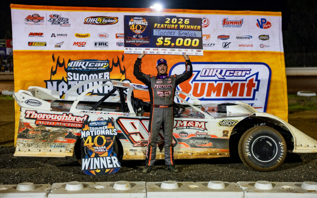 Tanner English Grabs First Summer Nationals Win Of 2026 At Farmington Empire Speedway