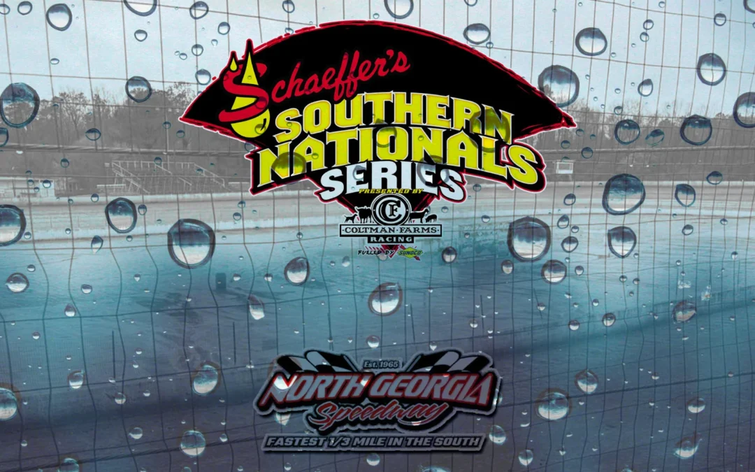 Young Memorial At North Georgia Speedway Rained Out On Friday, July 24