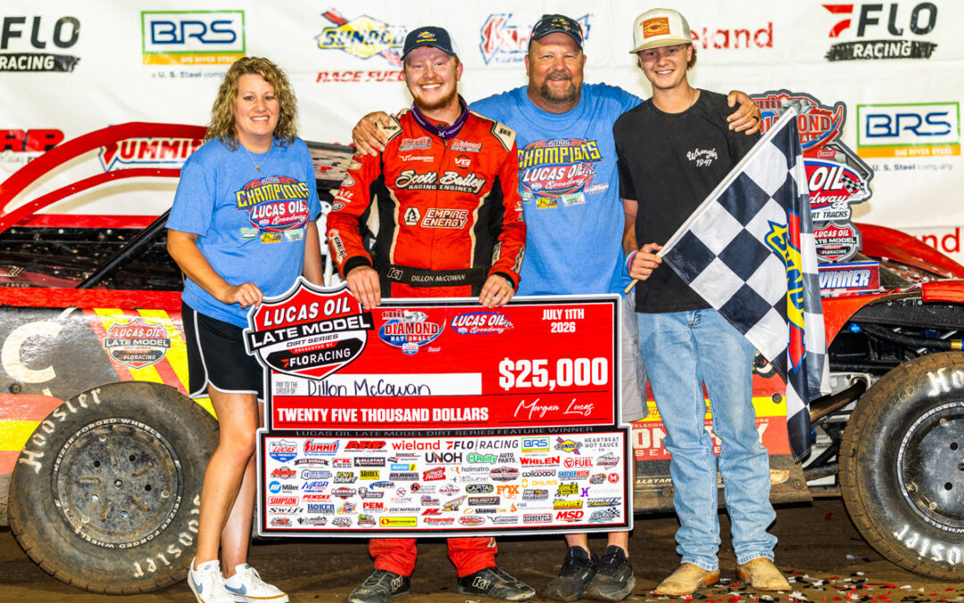 Dillon McCowan Completes Weekend Sweep At Lucas Oil Speedway