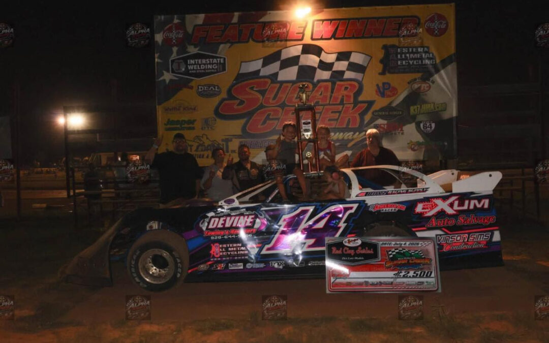 Charles Devine Dazzles In Independence Day Victory At Sugar Creek Raceway