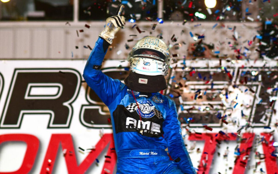 Mitchel Moles Wins Reinbold-Underwood Terre Haute Duel in 500th USAC Silver Crown Race