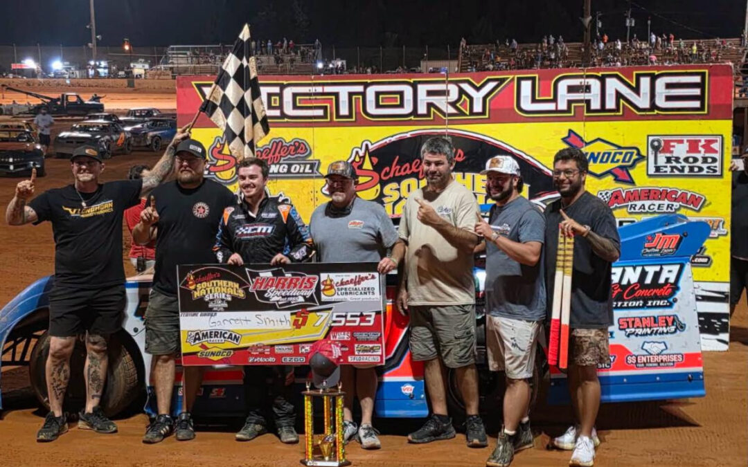 Garrett Smith Steers To Southern Nationals Series Victory At Harris Speedway