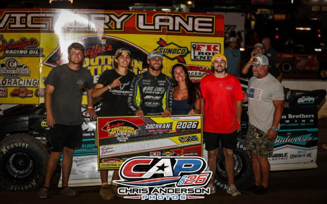 Cody Overton Goes Back-to-Back With Southern Nationals In Winning At Cochran