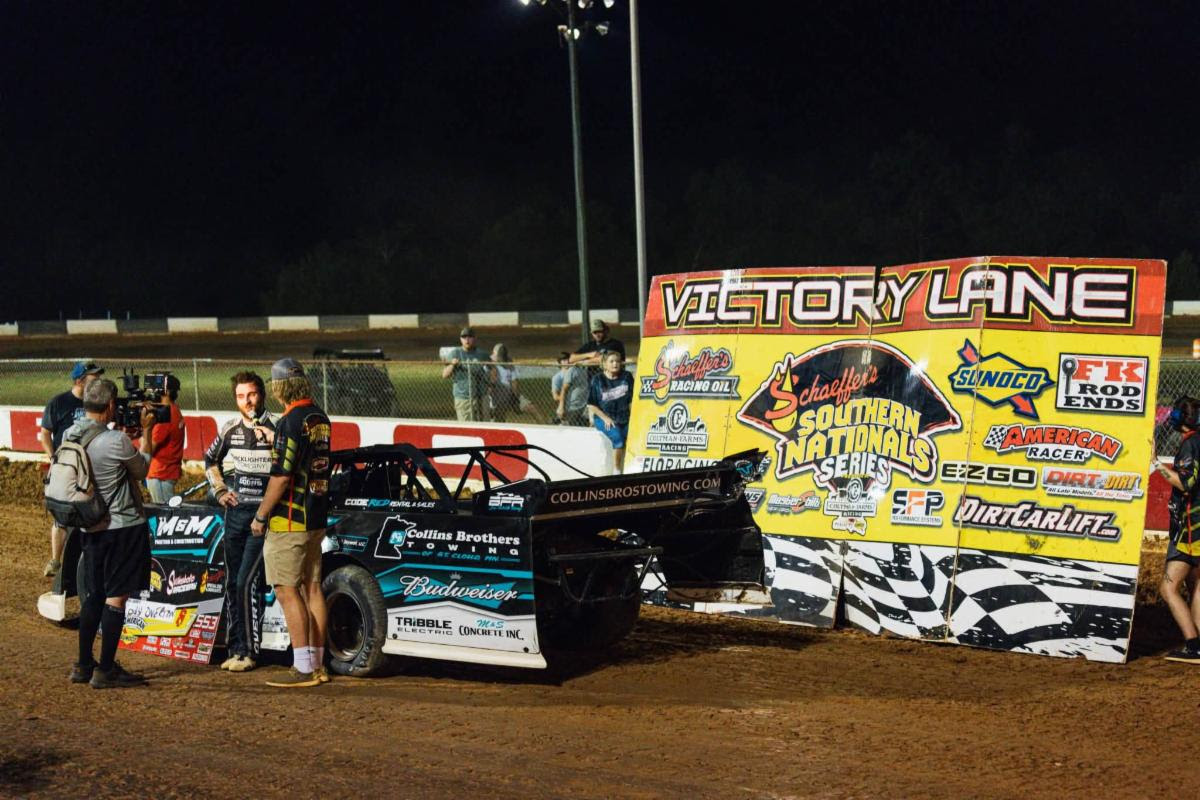 Cody Overton Keeps Rolling With Southern Nationals; Wins Third Straight At Swainsboro Raceway
