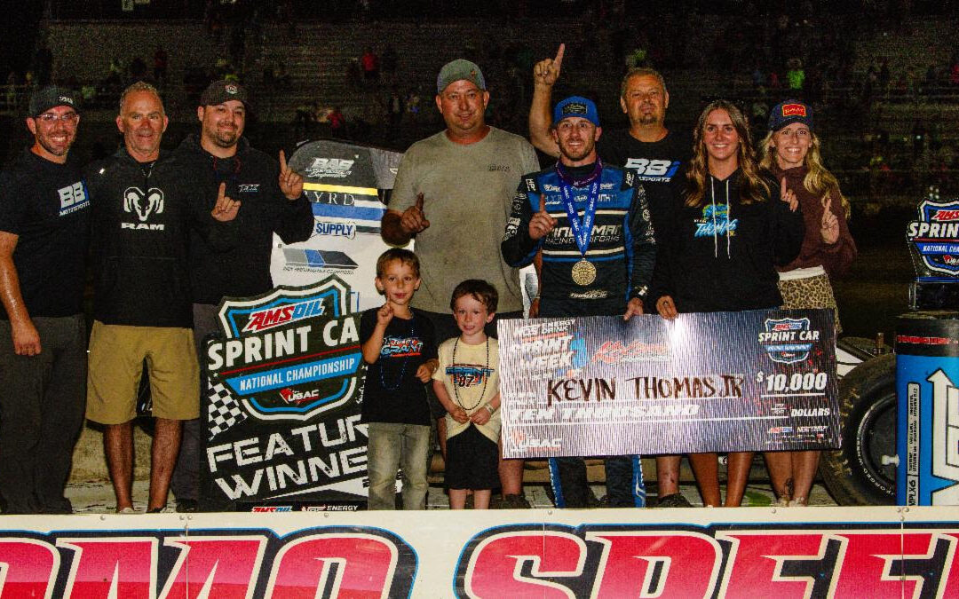 Kevin Thomas Jr. Shifts Streams, Gets First USAC Sprint Win Of ’26 At Kokomo