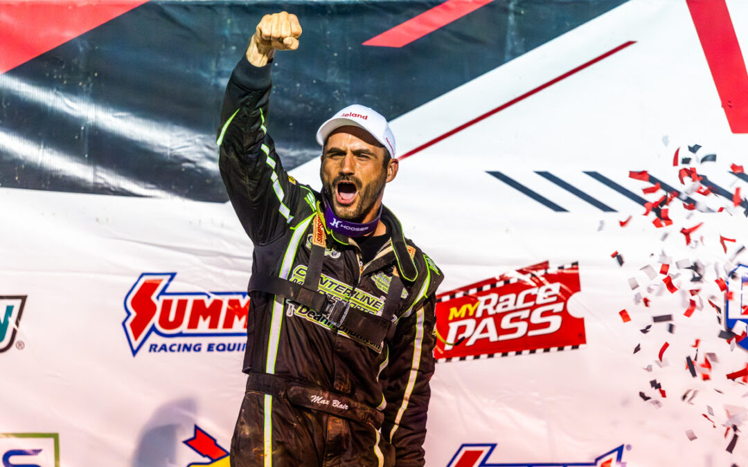 Max Blair Banks $25,000 Lucas Oil Victory At Muskingum County Speedway