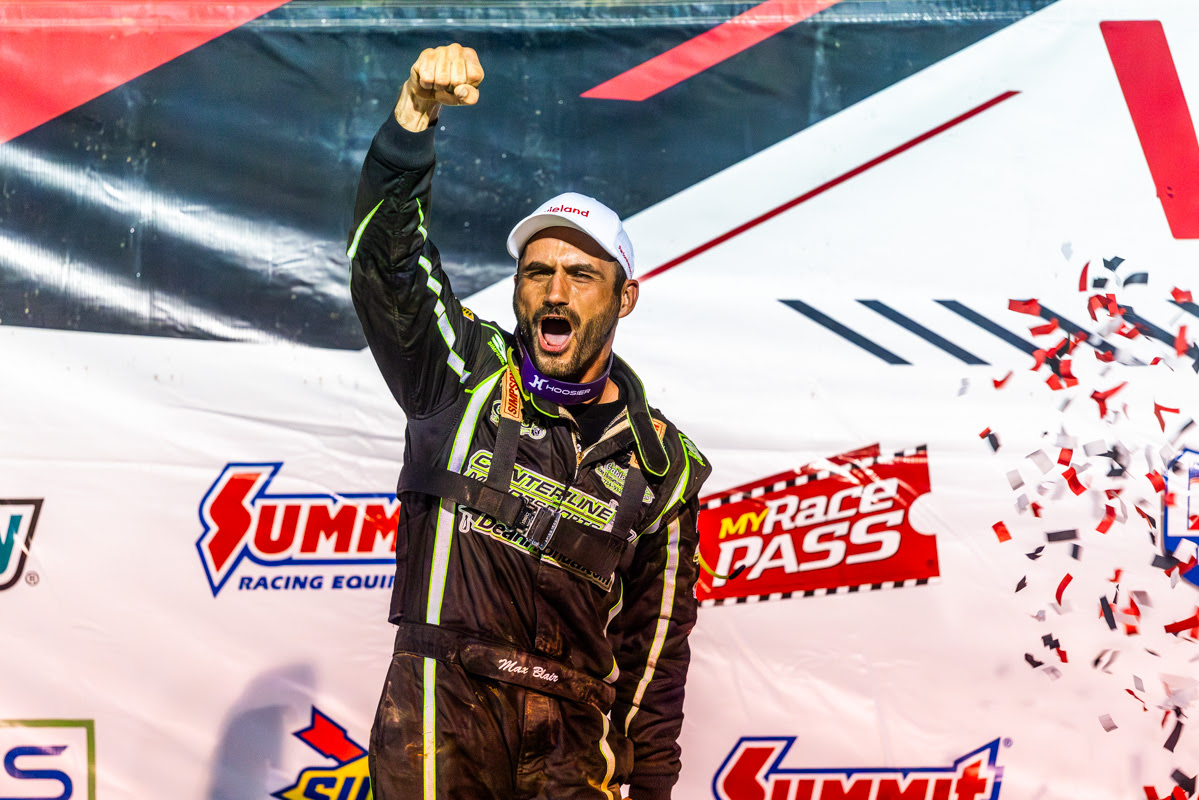 Max Blair Banks $25,000 Lucas Oil Victory At Muskingum County Speedway