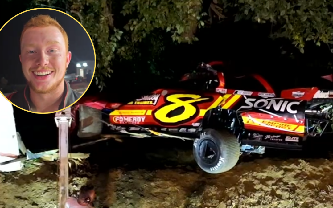 Dillon McCowan Explains What Happened That Sent Him Flying Through A Billboard And Off The Track During Night 1 Of North/South 100