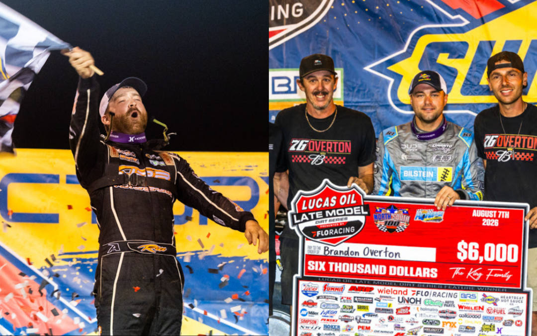 Brandon Overton and Josh Rice Score Dramatic Last-Lap Wins Friday Night At Florence