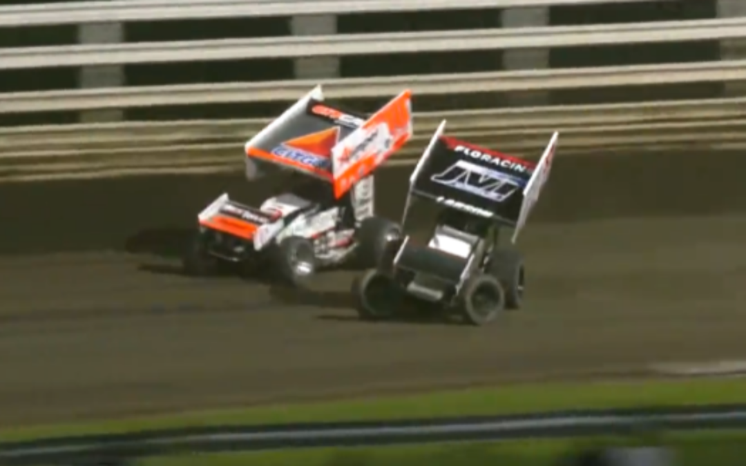 Kyle Larson Explains His Race-Winning Move On Ryan Timms To Get His Third Straight Front Row Challenge Win At Oskaloosa