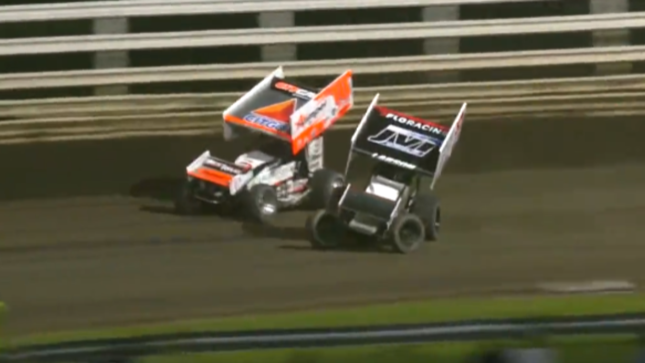 Kyle Larson and Ryan Timms