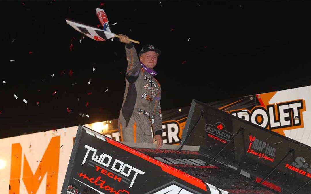 Kyler Johnson Bags Awaited First ASCS National Tour Victory At Viking Speedway