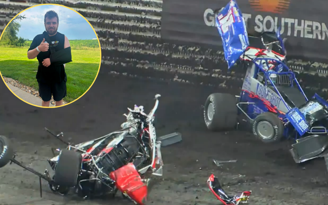 Anthony Macri Shares Update After Being Involved In Horrific Crash During Capitani Classic At Knoxville