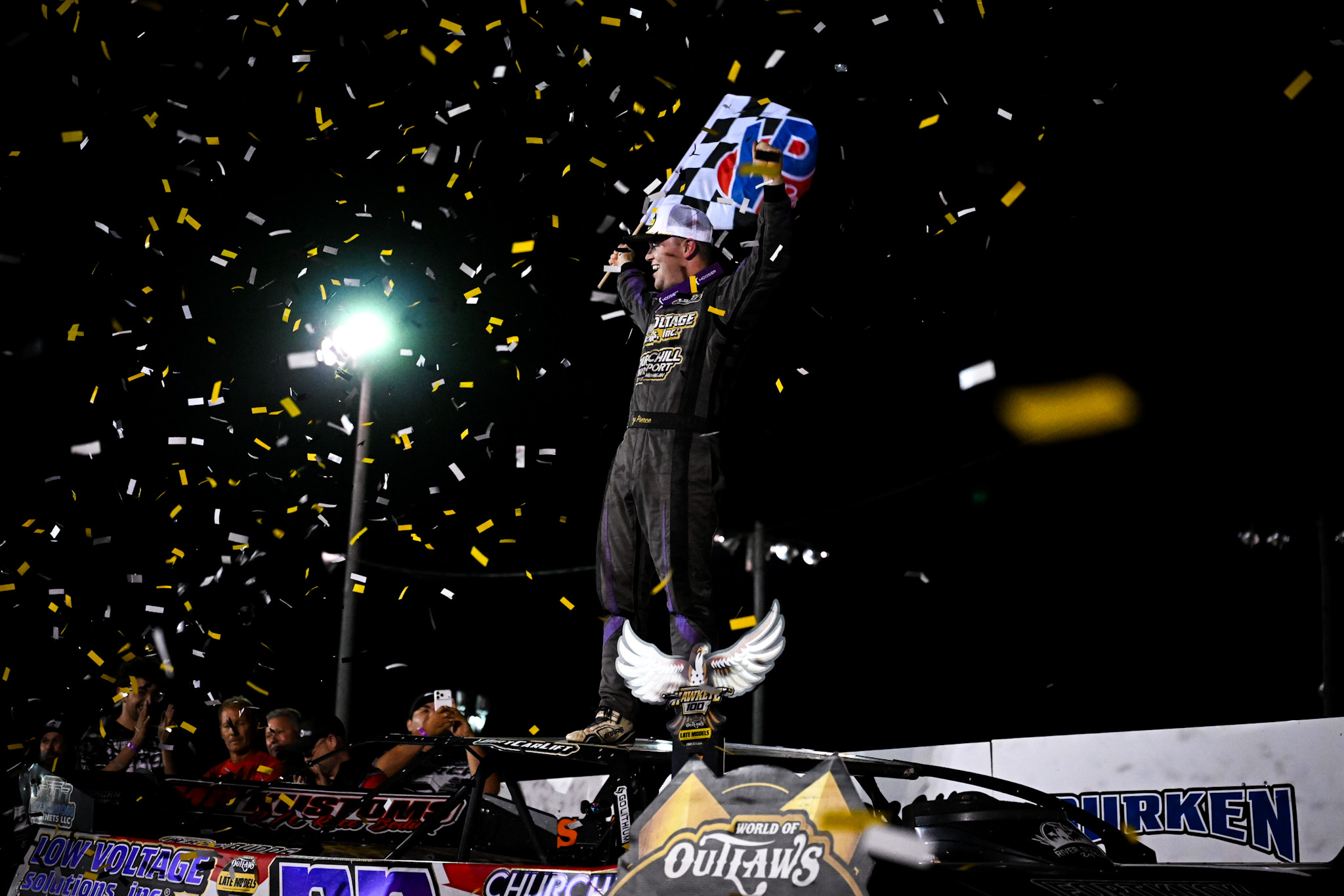 Bobby Pierce Breaks Single-Season Win Record With Second-Straight Hawkeye 100 Triumph