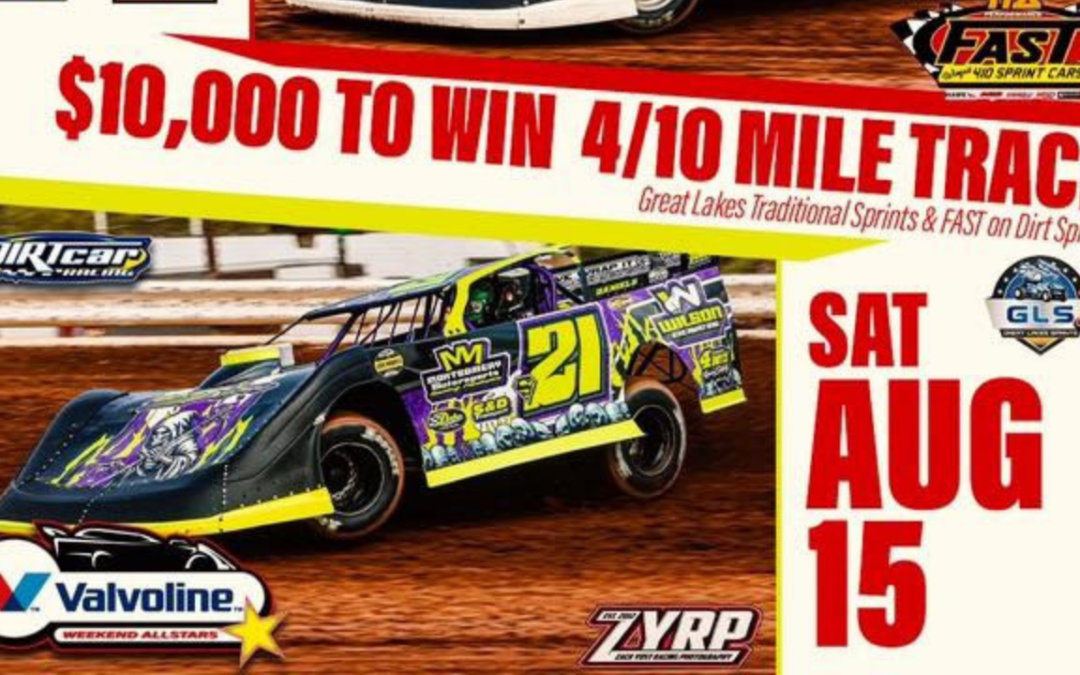 Double Shot Of Millstream Speedway On Tap For Valvoline American Late Model Iron-Man Series August 14-15
