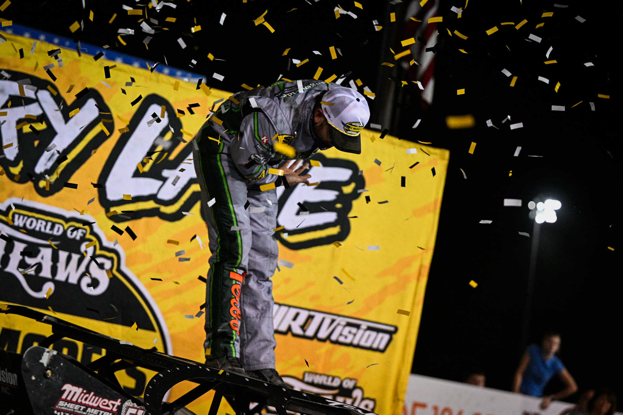 Tyler Erb Wins Inaugural World of Outlaws Corn Belt Showdown At Southern Iowa