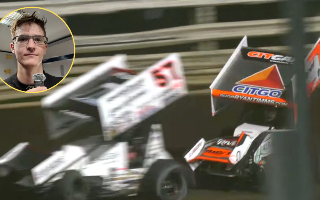 Ryan Timms Shares His Thoughts On Kyle Larson’s Race-Winning Pass That Trashed His Front Nose Wing At Oskaloosa