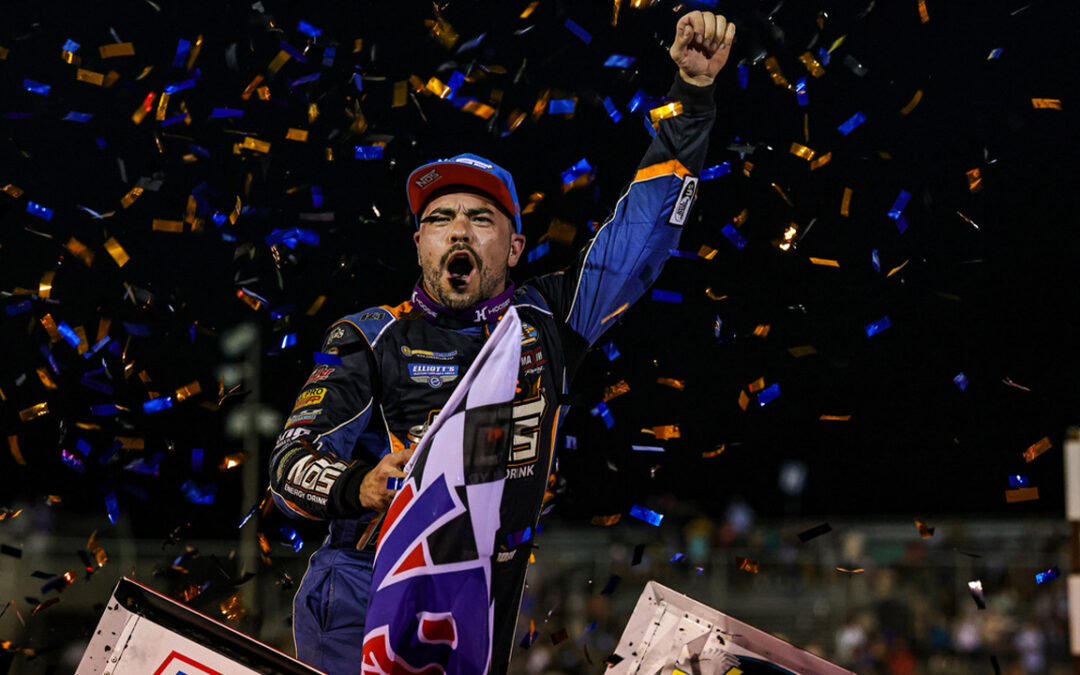 Night Before The Ironman Brings Chris Windom First World Of Outlaws Win