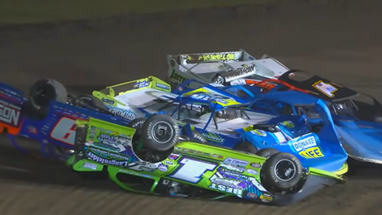 World of Outlaws wreck