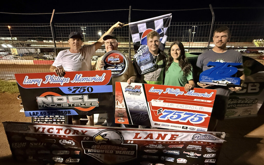Jim Chisholm And Cade Dillard Score Wins During Larry Phillips Memorial