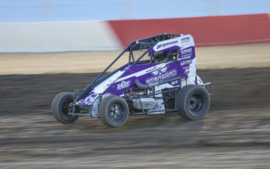 Bryce Massingill Goes Back-To-Back With USAC Midwest Thunder Midgets At Millstream