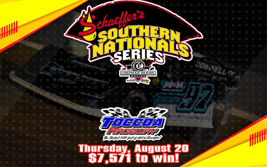 Toccoa Raceway Set To Host 71st Anniversary Race On Thursday, August 20 Featuring Super Late Models $7,571 To Win