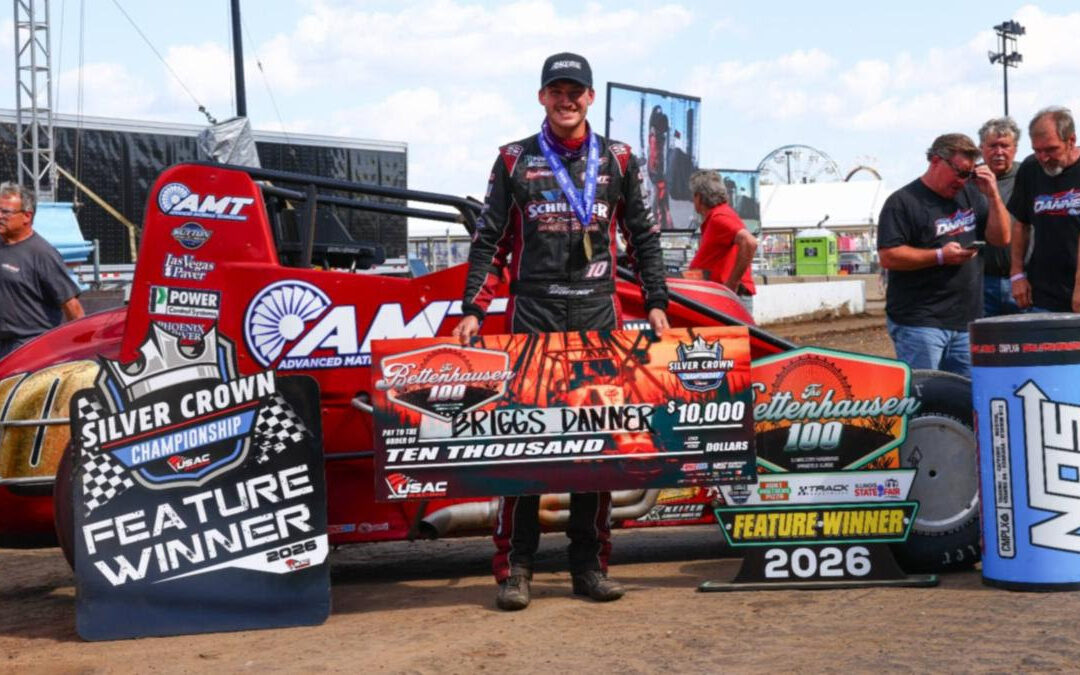 Bettenhausen 96! Briggs Danner Beats The Field & The Clock To Win At Springfield