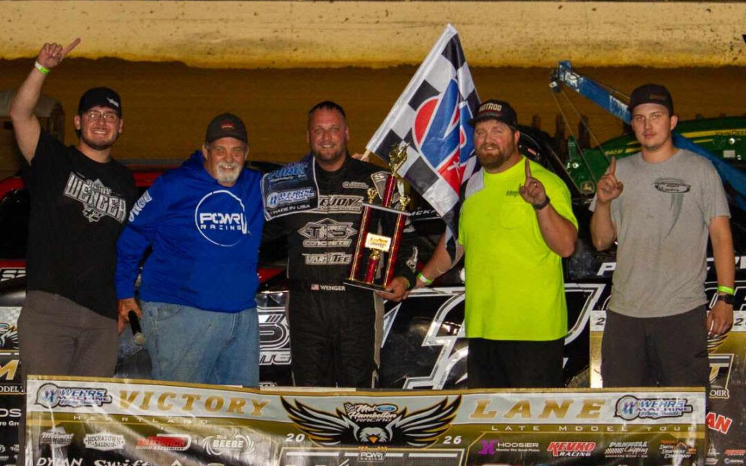 McKay Wenger Rallies Through Traffic For Victory At Lake Ozark Speedway