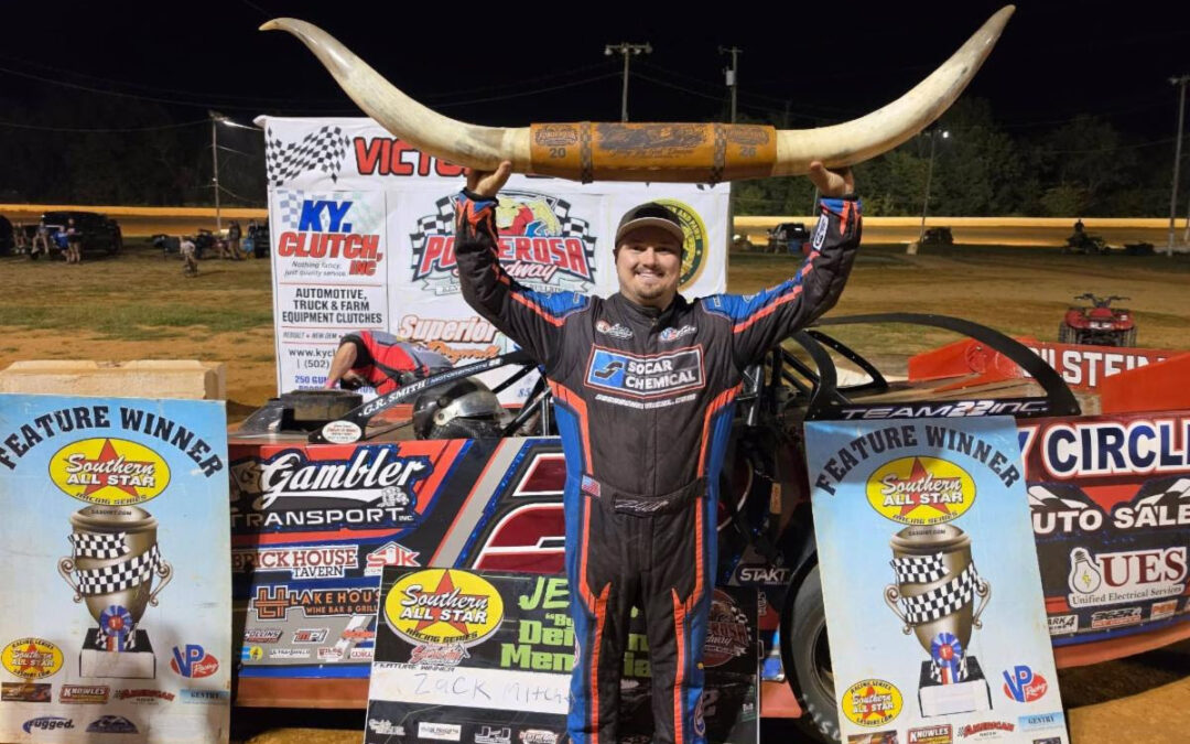 Zack Mitchell Tames Ponderosa Speedway For $7,502 Jerry Denson Memorial Win