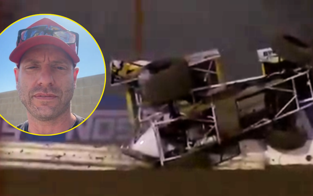 Bill Balog Shares Update After Wicked Heat Race Wreck At Kings Speedway: “I’m Totally Fine”