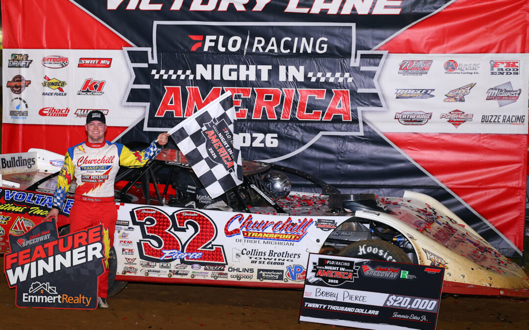 Bobby Pierce Tops Lincoln Park FloRacing Night In America Debut