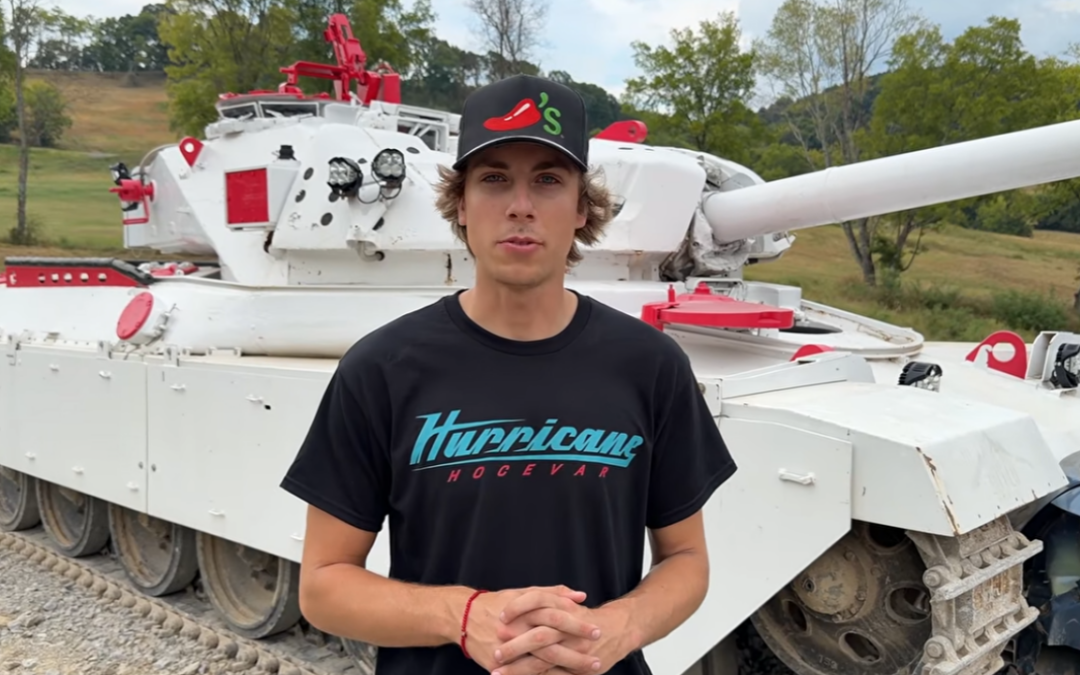 Carson Hocevar Purchases A Tank And Promptly Sends A Message To His NASCAR Competitors