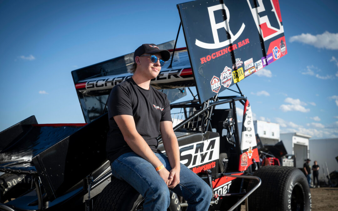 Cole Schroeder Savoring Time at Home, Closing On American Sprint Car Series Rookie Of The Year Honors In Final Stretch