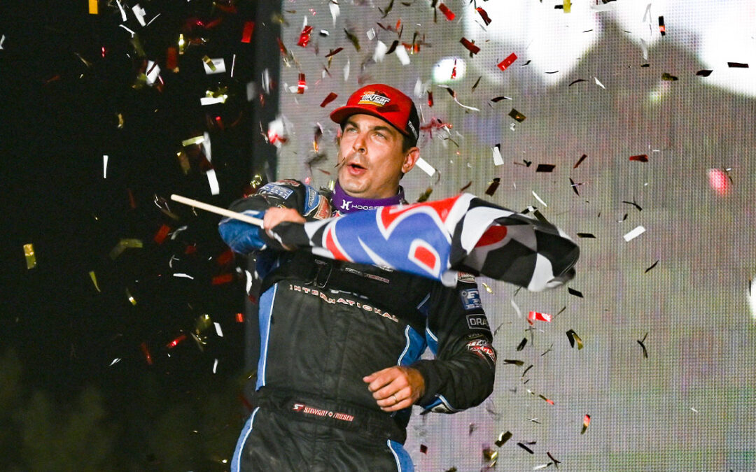 Stewart Friesen Earns Seventh Super DIRTcar Series Win Of 2026 With Cavalcade 100 Victory