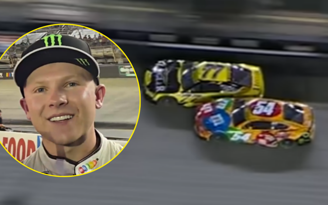 NASCAR Official Explains Why Ty Gibbs Will Get A Talking To For Chucking A Water Bottle Into The Fight Between Between Ryan Blaney And Carson Hocevar