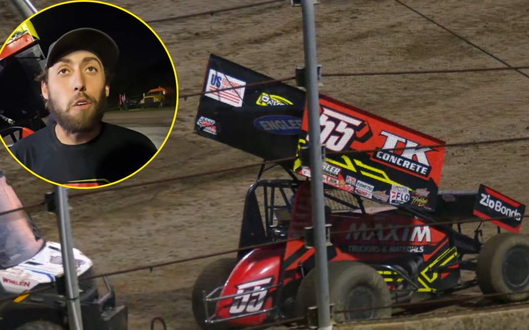 Vermeer Crew Chief Expresses Frustration After Brady Bacon Does Not Get Pushed for B-Main