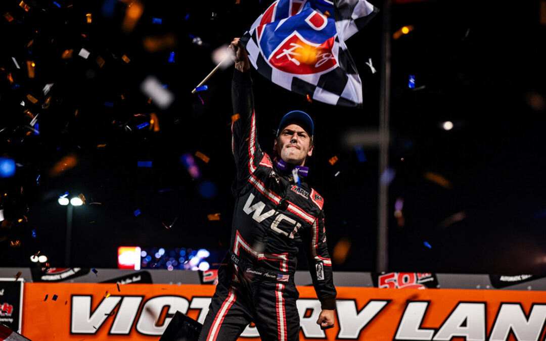 Emerson Axsom Fends Off Three Of The Best For First World Of Outlaws Win