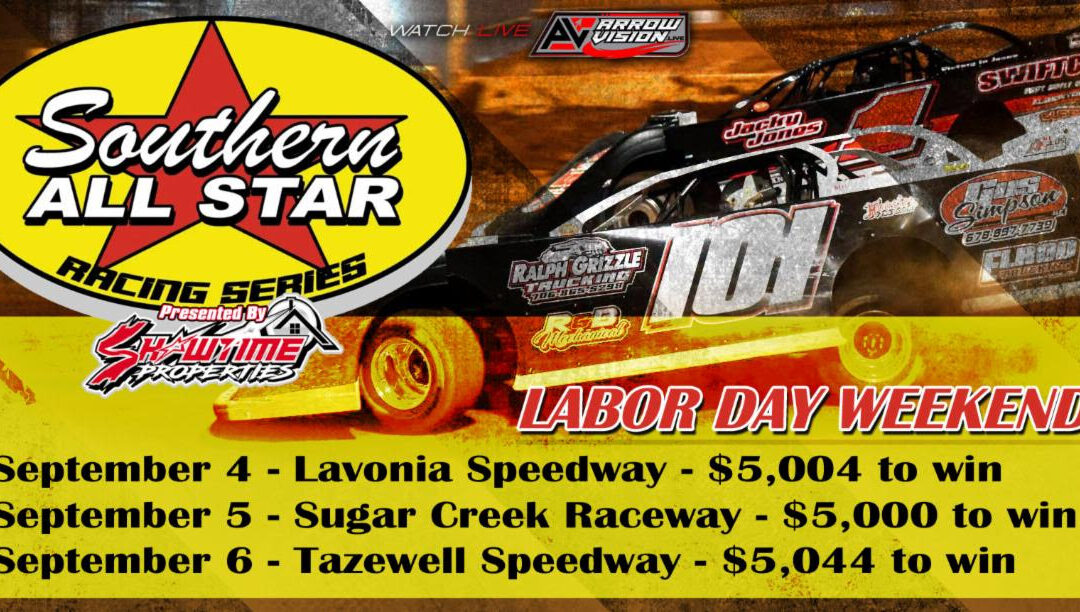 Over $60,000 Up For Grabs For Southern All Star Competitors In Labor Day Weekend Tripleheader