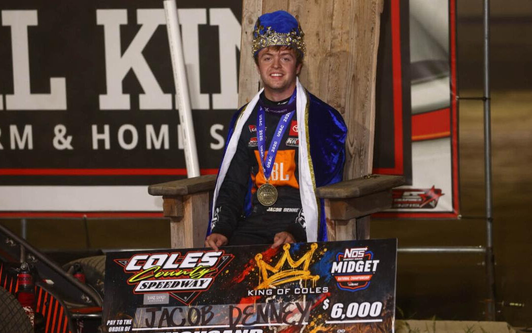 King Jacob! Denney Scores USAC Midget Debut At Coles County