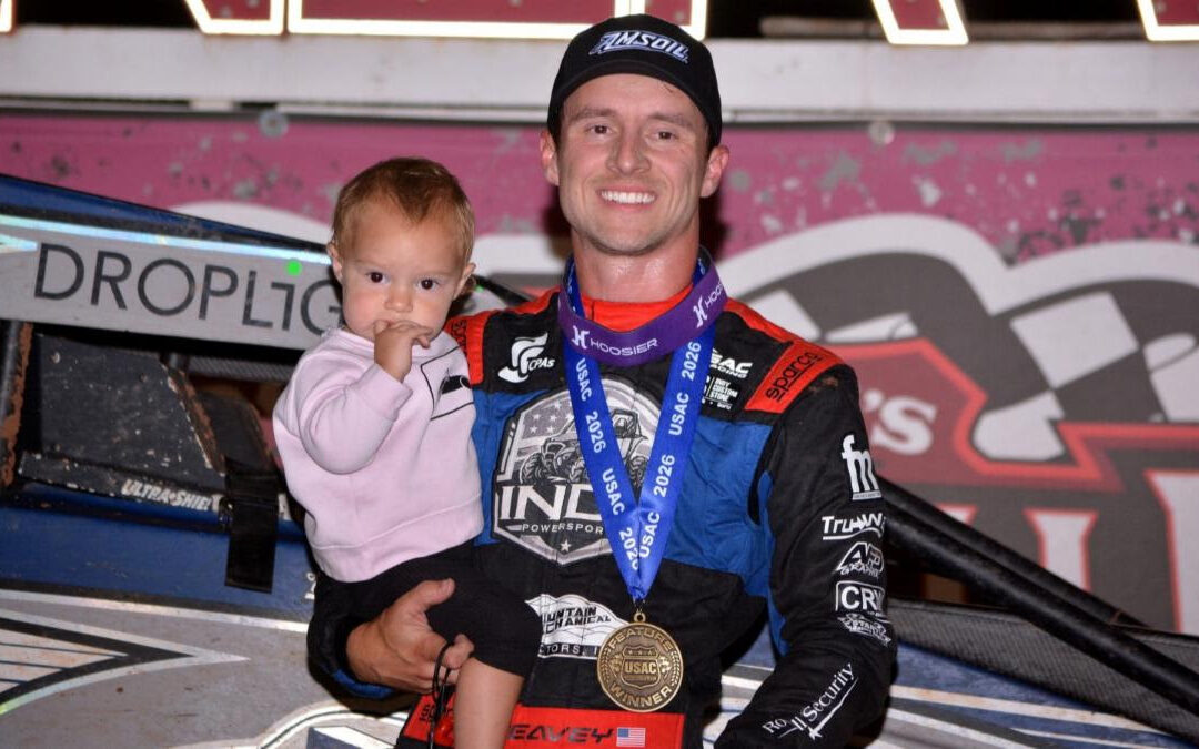 7 Month Itch! Logan Seavey Breaks Drought With Closest ﻿USAC Sprint Win Of ’26 At Lernerville